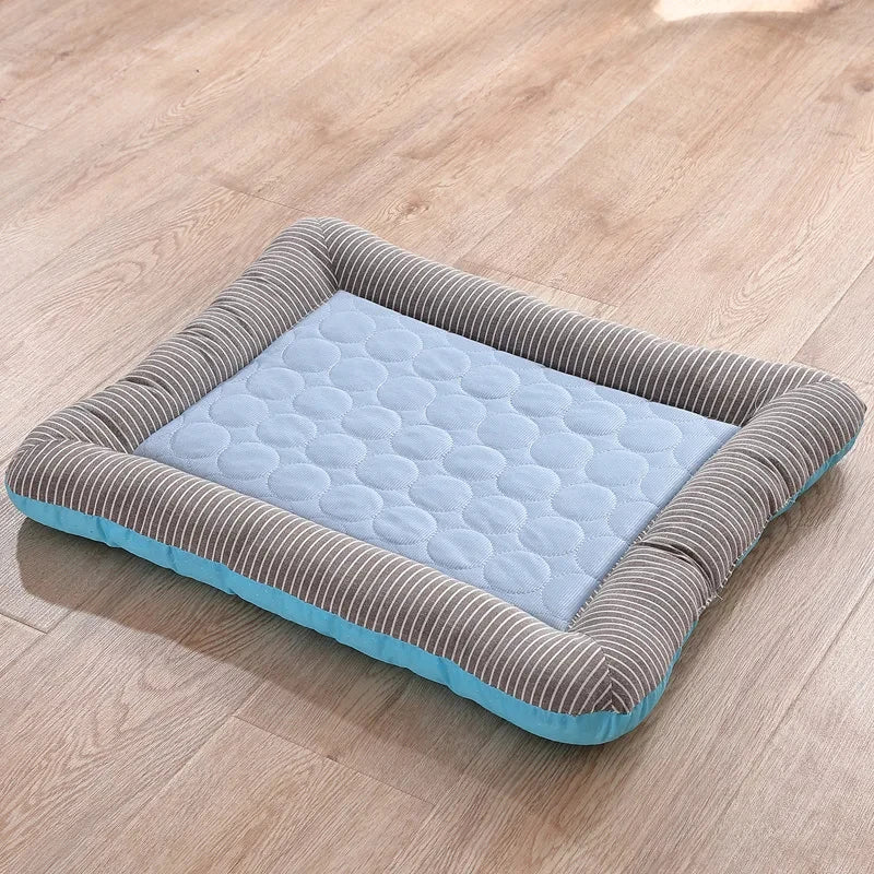 Ice-Silk Cooling Pad Bed