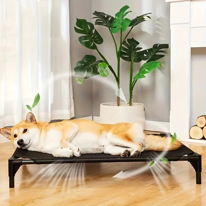 Guardian Raised Mesh Cooling Dog Bed