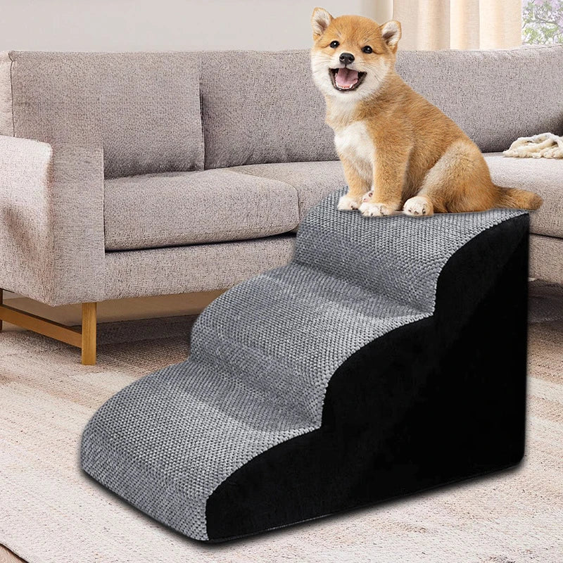 Memory Foam Pet Steps
