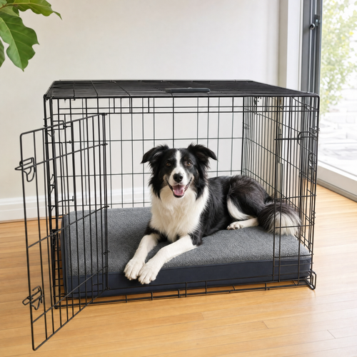 Banksia Memory Foam Crate Mattress with Waterproof Cover — lifestyle