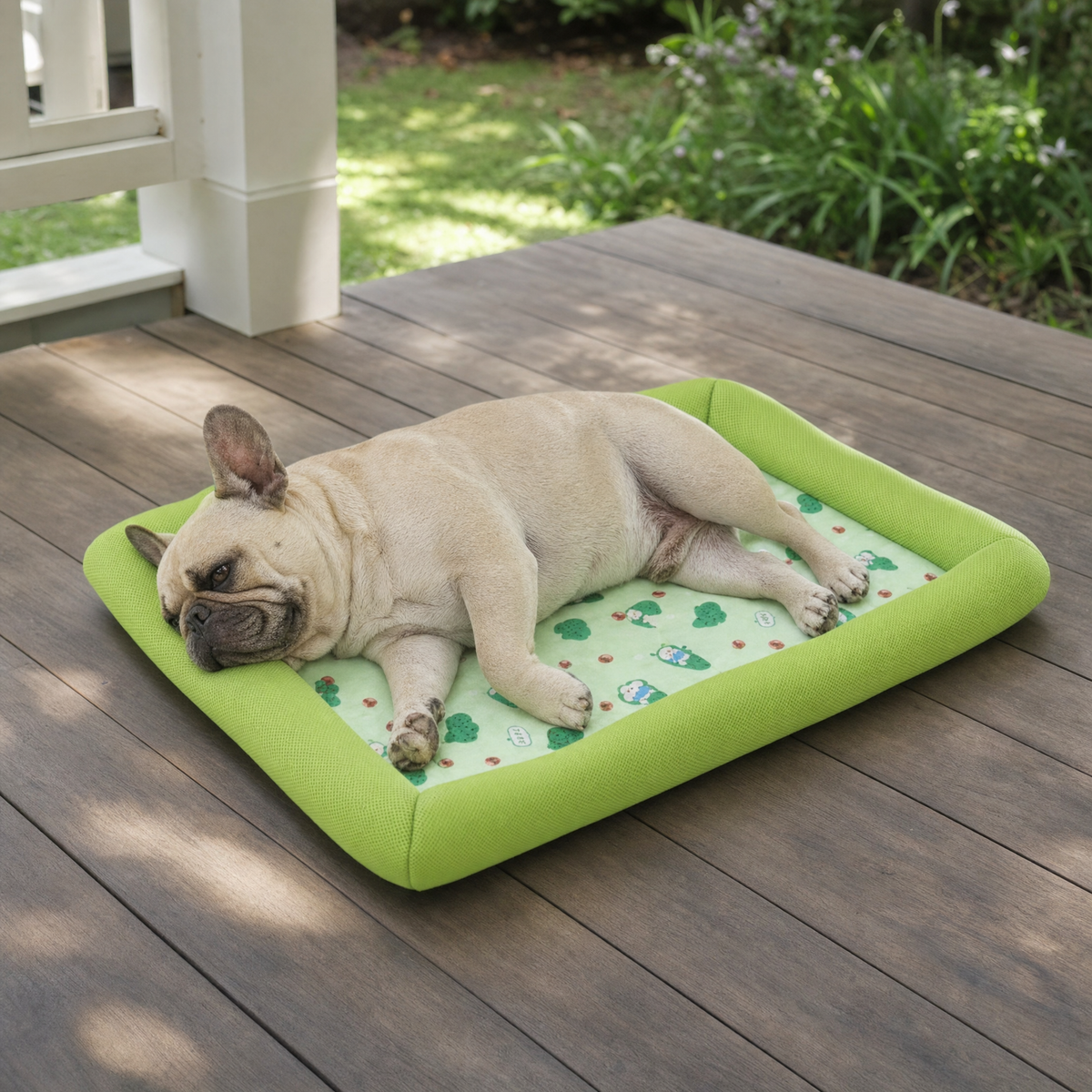 Breathable Cooling Mat Bed for Dogs — lifestyle