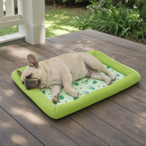 Breathable Cooling Mat Bed for Dogs — lifestyle