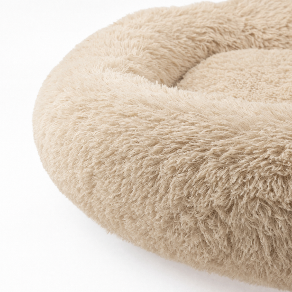Cloud Calming Donut Dog Bed — detail