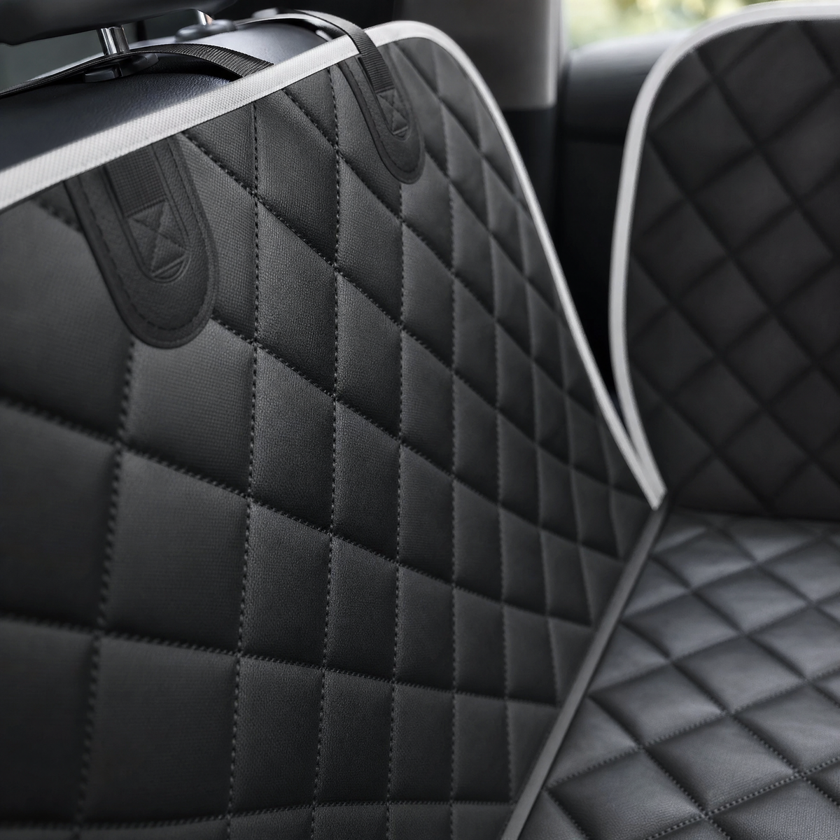 Coastline Waterproof Back Seat Cover for Dogs — detail