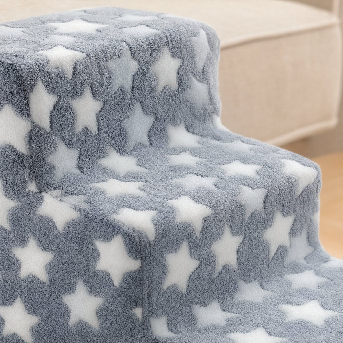 Easy-Climb 3/4 Step Foam Dog Stairs — detail