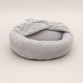 Snug Round Fluffy Dog Bed — catalogue view