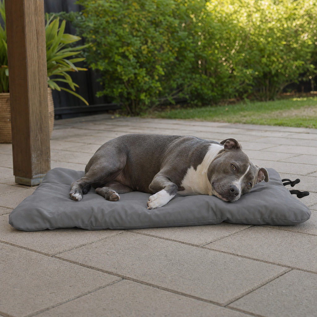 Outback Waterproof Outdoor Dog Mattress — lifestyle
