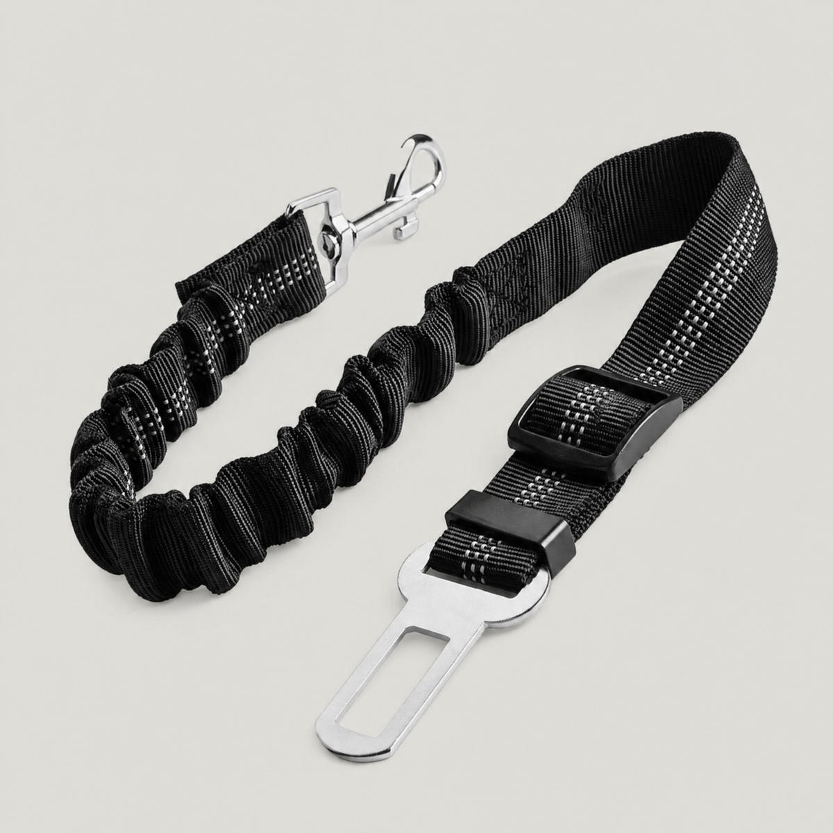 Secure Dog Car Seat Belt with Elastic Bungee — catalogue view